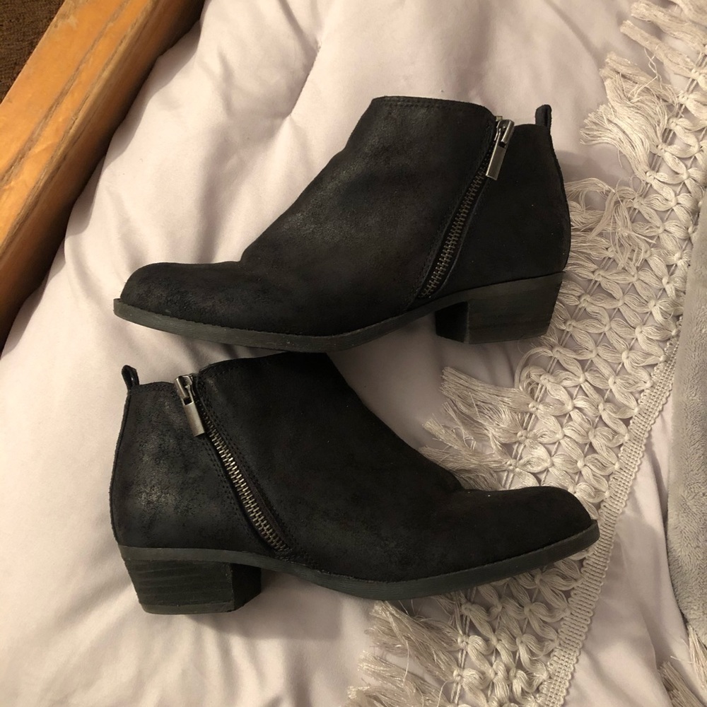 Black Carlos Santana Booties